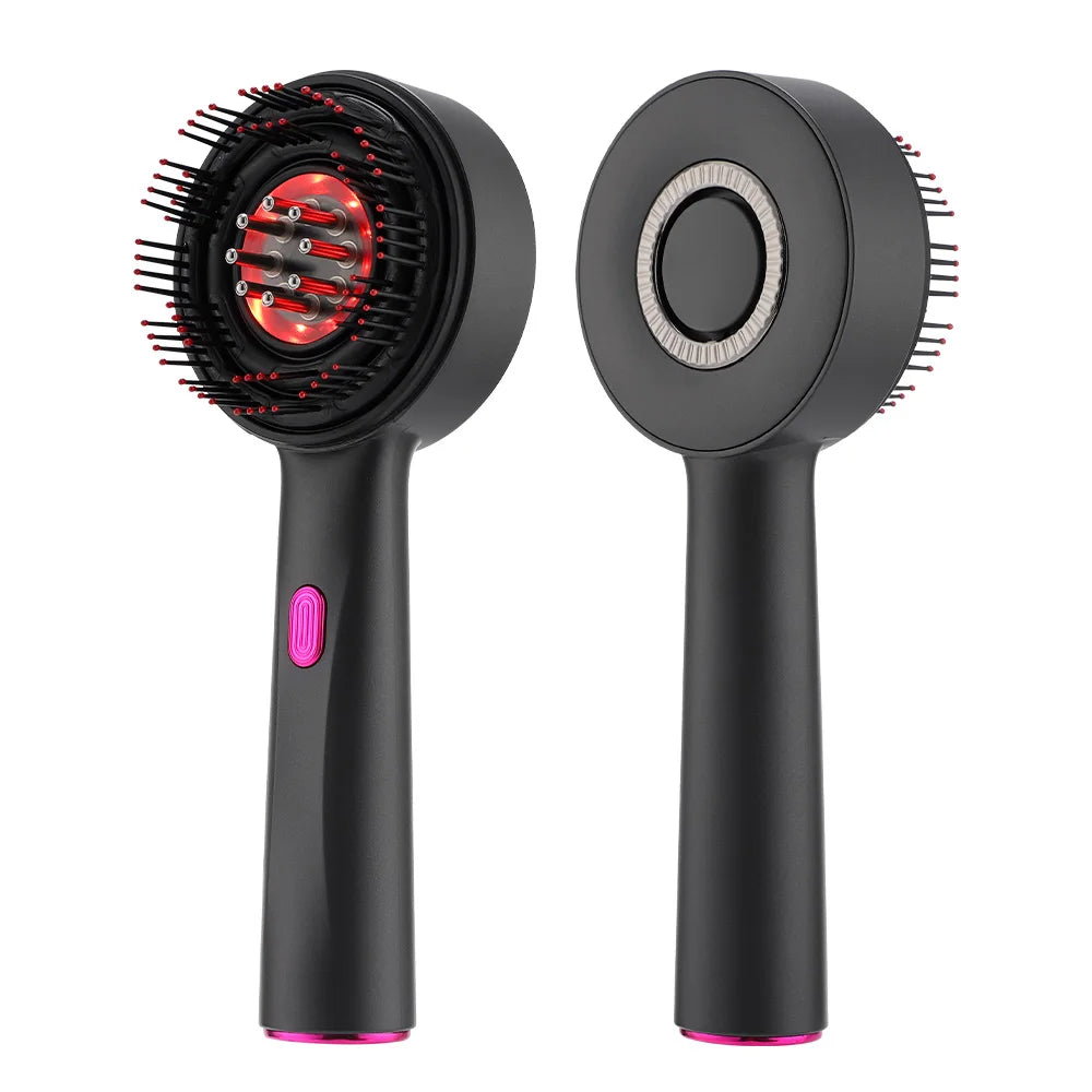 Electric Scalp Massage Comb with Red Light Therapy for Hair Growth