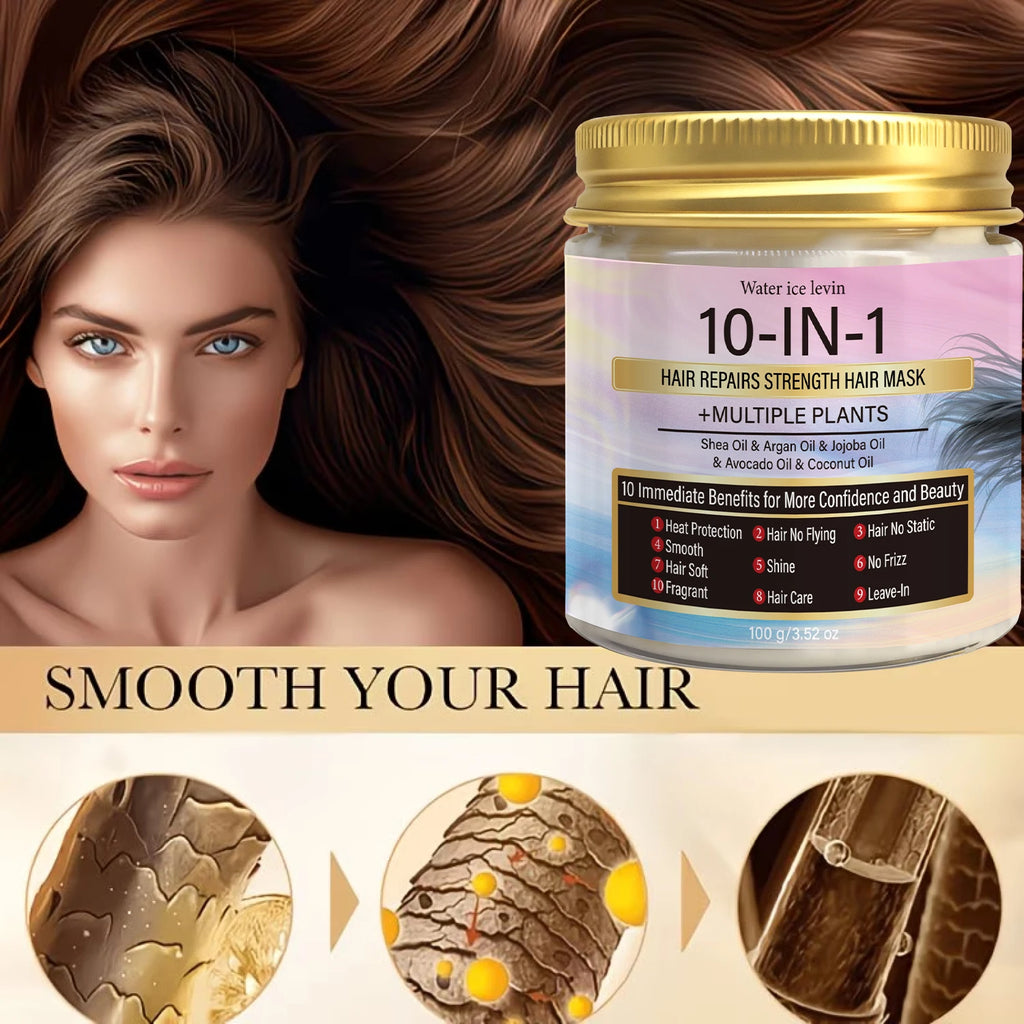 10-in-1 Keratin and Biotin Hair Repair Mask 100g