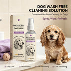 Waterless Dog Shampoo Spray for Quick Cleaning and Odor Removal
