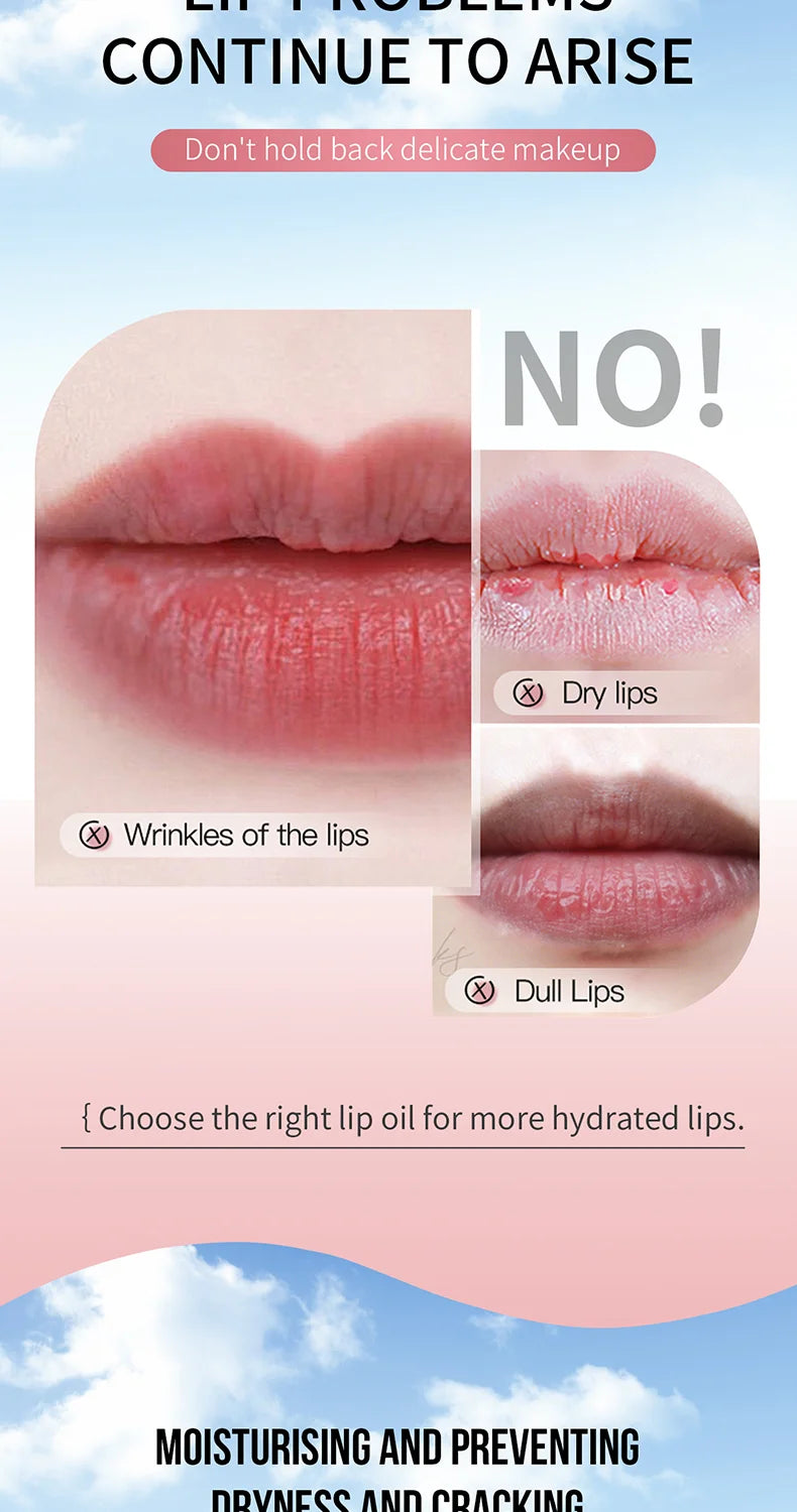 OCheal Crystal Gloss Moisturizing Lip Balm Hydrating Tinted Lip Care - 8
