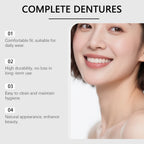 Custom Fit Cosmetic Denture Set for a Confident Smile