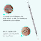 Professional Stainless Steel Blackhead and Pimple Extractor Tool Kit