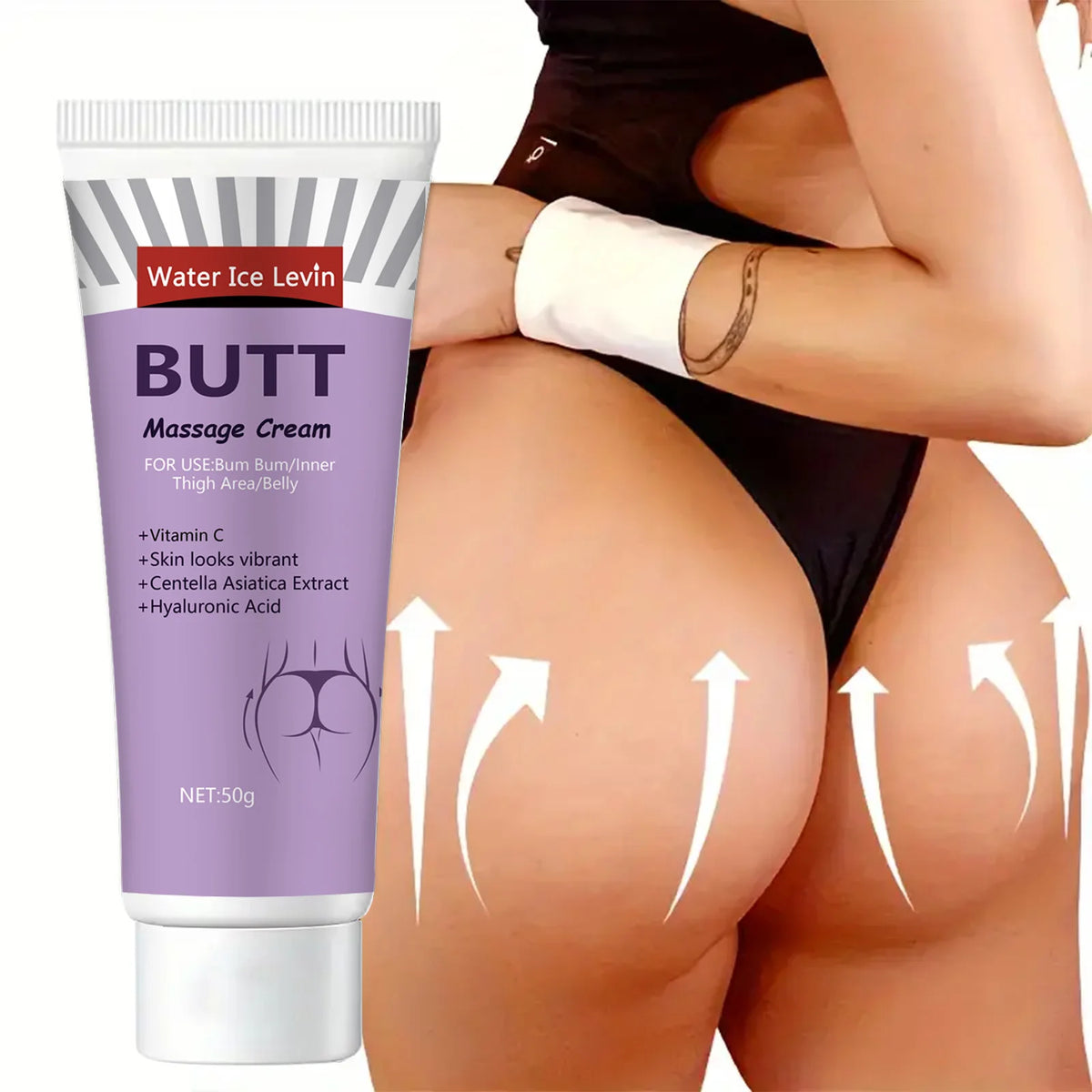 Water Ice Levin Butt Enhancement Cream Moisturizing Hip Lift Treatment