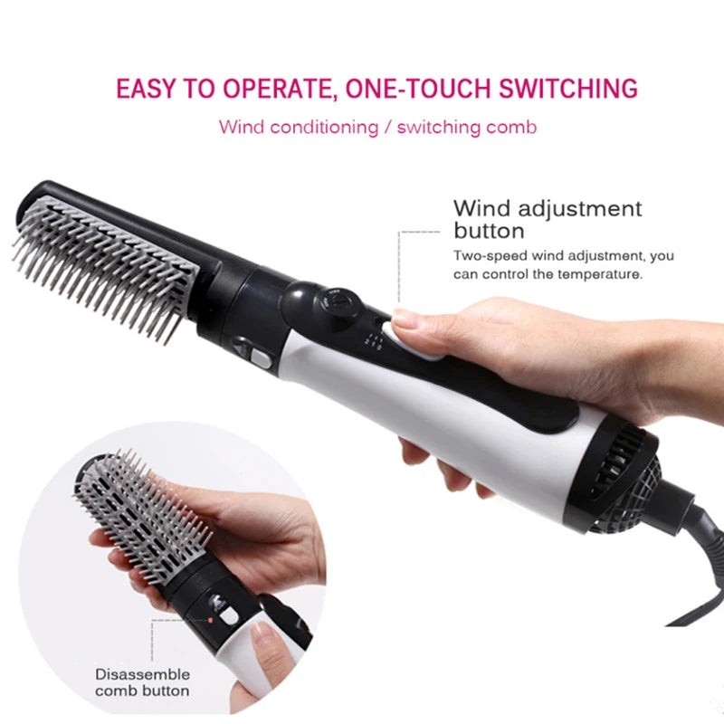 One Step Hair Dryer Brush Volumizer and Hot Air Styler Comb