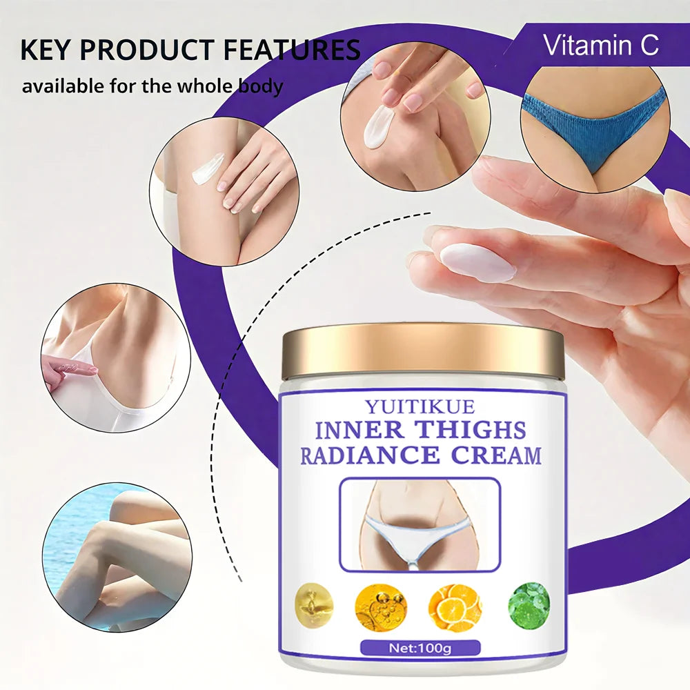 YUITIKUE Vitamin C Body Brightening Cream for Dark Spots and Underarms - 5
