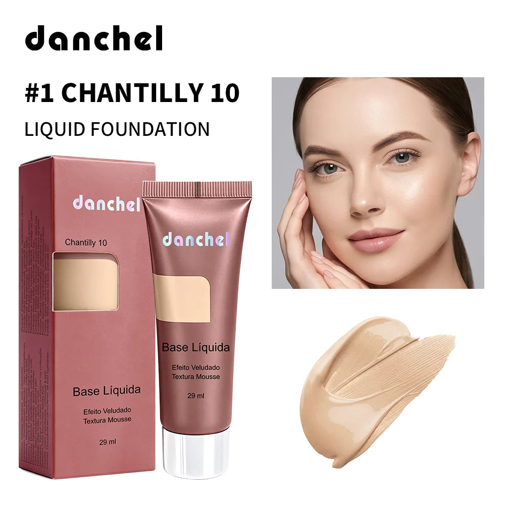 Velvet Matte Liquid Foundation for All-Day Wear