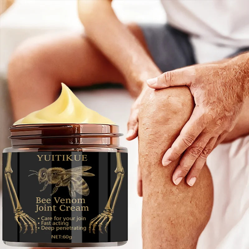 YUITIKUE Bee Venom Joint Care Cream Fast Acting Muscle Support 60g