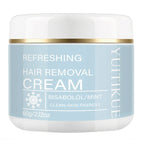 Refreshing Hair Removal Cream 60g Bisabolol and Mint Infused