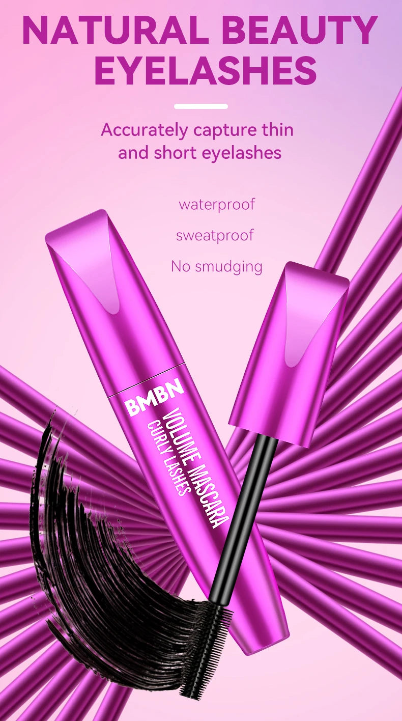 BMBN Waterproof Mascara Volumizing and Lengthening Lash Makeup - 8