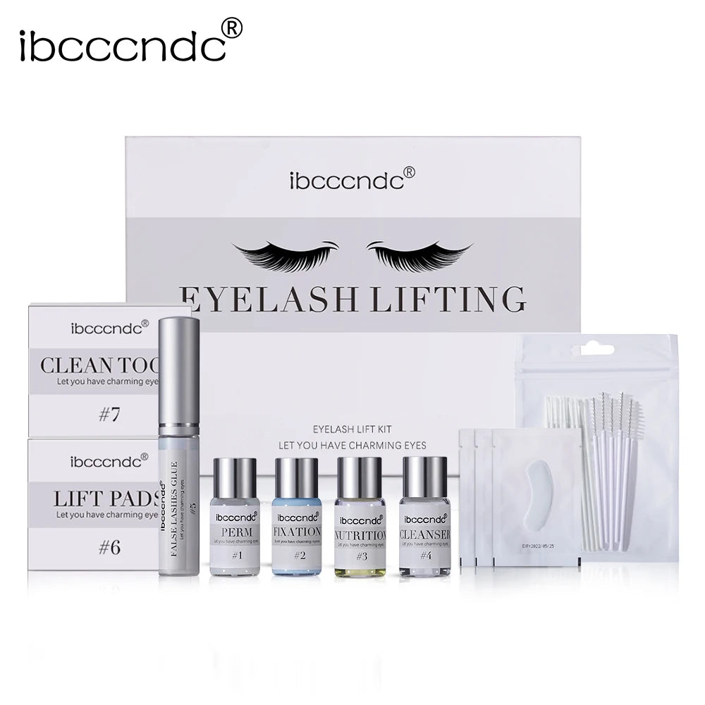 Professional Eyelash Lifting and Perming Kit for Home Use