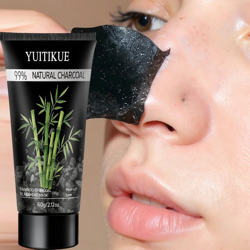 YUITIKUE Bamboo Charcoal Blackhead Mask Deep Cleansing Peel Off Mask - 7