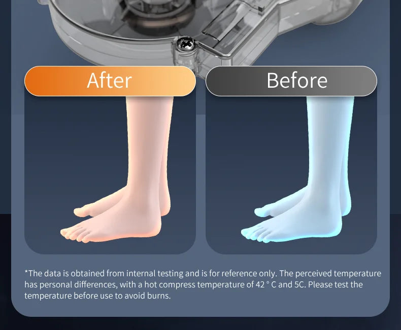 Shiatsu Foot and Calf Massager with Heat for Circulation - 14