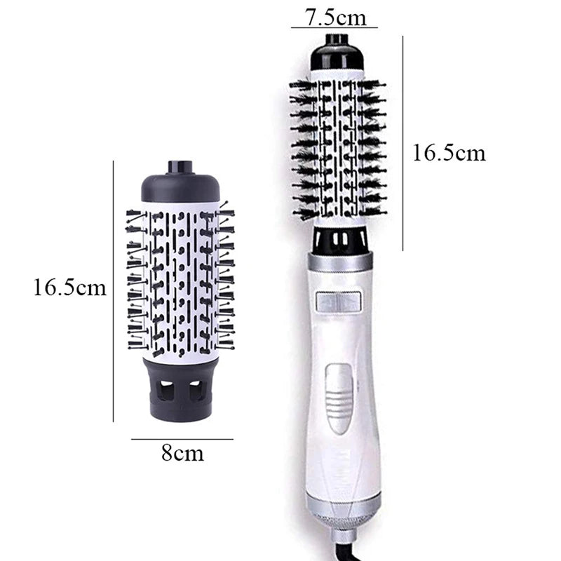3-in-1 Rotating Hair Dryer Brush Volumizer and Hot Air Styler - 13
