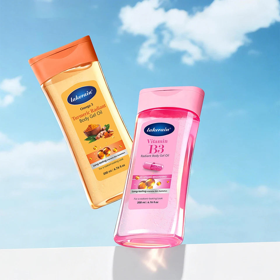 Hydrating Shimmer Body Gel Oil for Radiant Skin