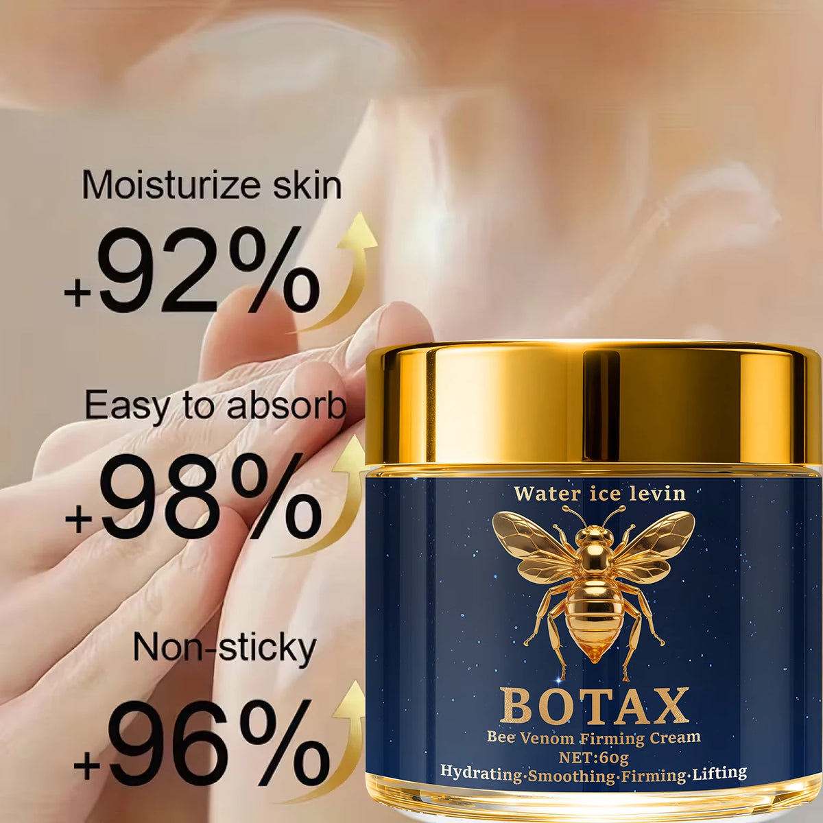 BOTAX Bee Venom Firming Cream Anti Aging Retinol Moisturizer