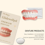Temporary Silicone Denture Set for Smile Restoration