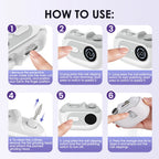 Electric Automatic Nail Clipper and Trimmer Set