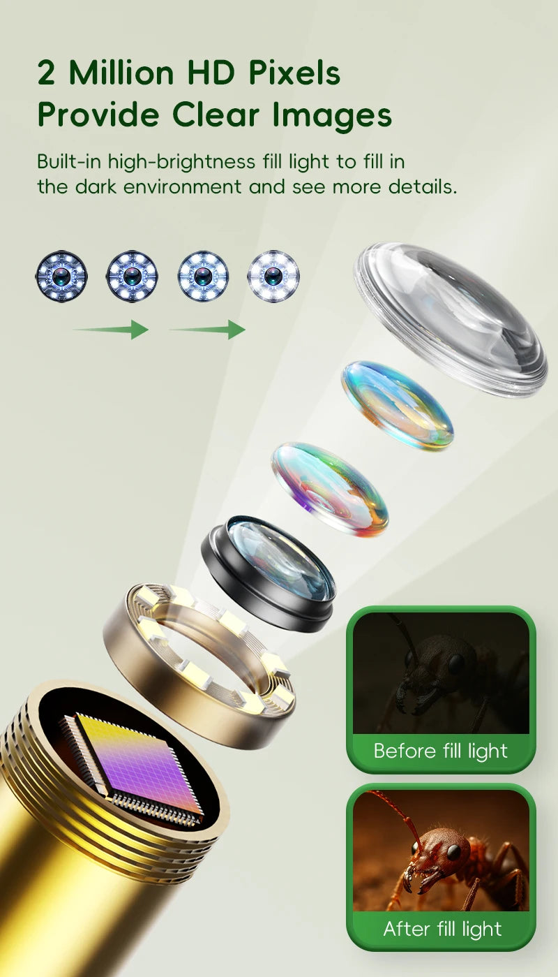 Educational Borescope Camera for Kids Nature Exploration
