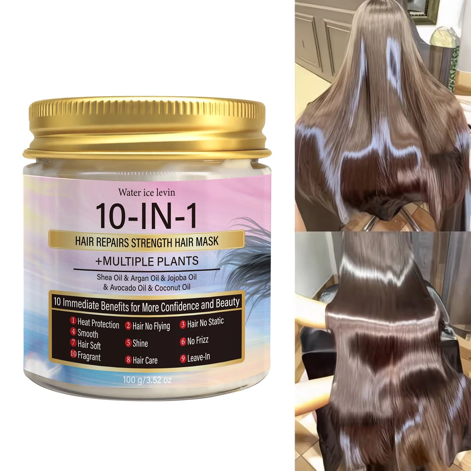 10-in-1 Keratin and Biotin Hair Repair Mask 100g - 11