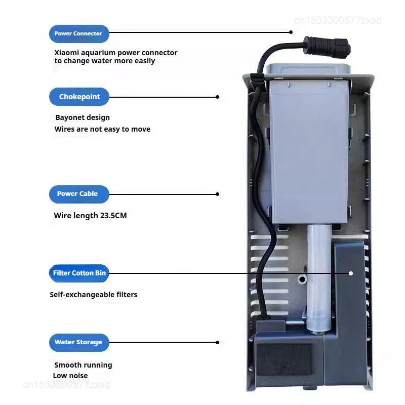 Smart Fish Tank Water Pump Replacement for Xiaomi Mijia HWL-M100