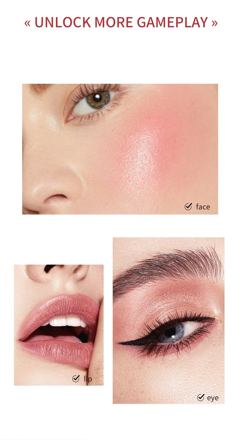 Meidian On The Go Waterproof Blusher Stick Cream Face Makeup - 11