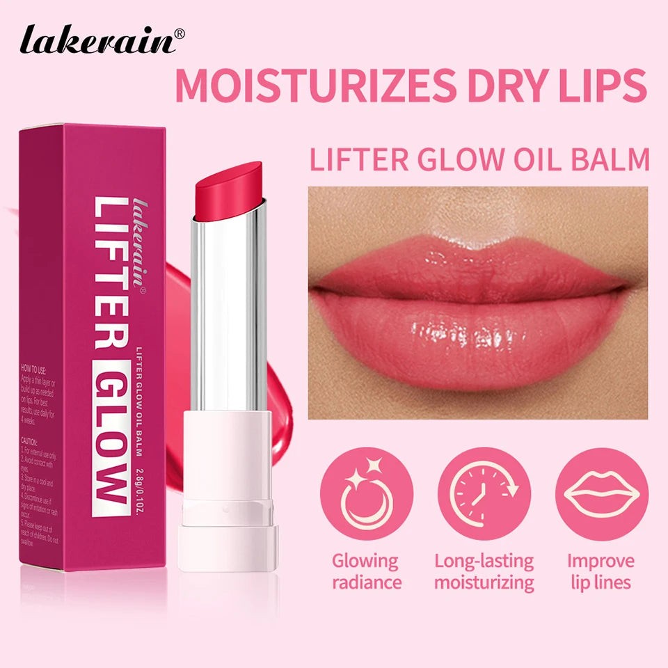 Hydrating Glossy Lip Balm with Glazed Finish