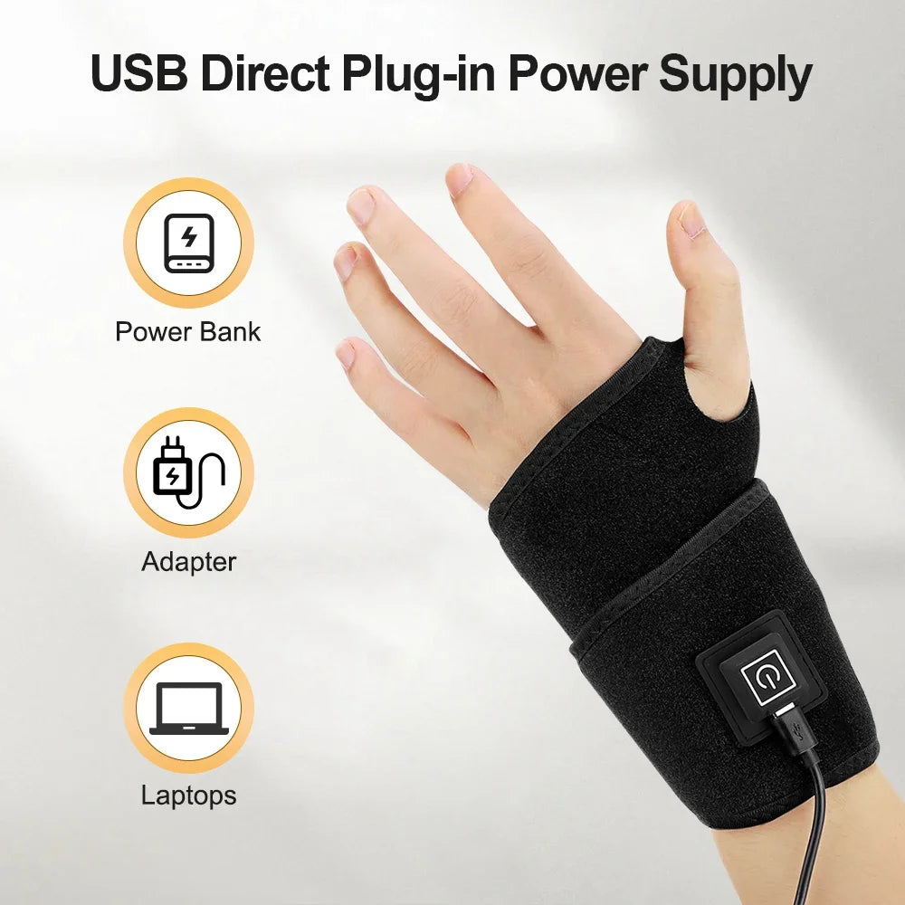 Infrared Red Light Therapy Wrist Brace for Joint Pain Relief - 5