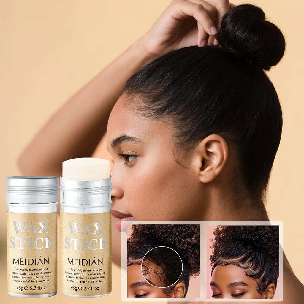 Hair Styling Wax Stick Moisturizing Pomade for All Hair Types