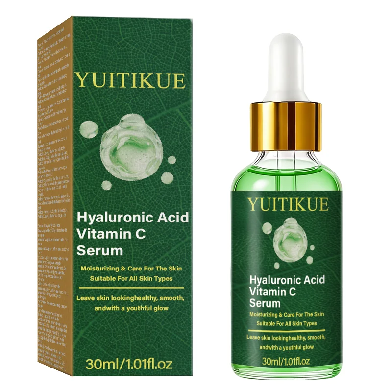 Vitamin C Hyaluronic Acid Facial Serum Brightening Moisturizing Essence