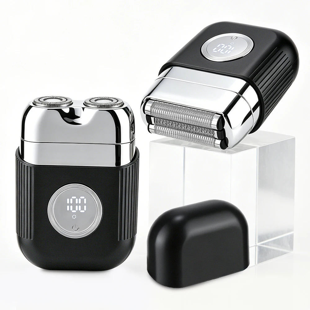 Portable Electric Foil Shaver for Men Wet and Dry Use