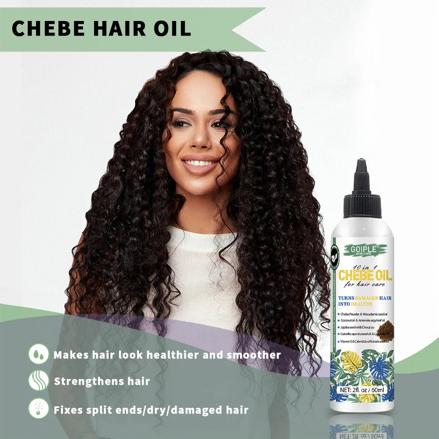 Goiple Chebe Hair Care Set Moisturizing Butter Oil and Powder Kit - 4