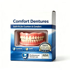 Comfort Fit Silicone Denture Set for Natural Smile