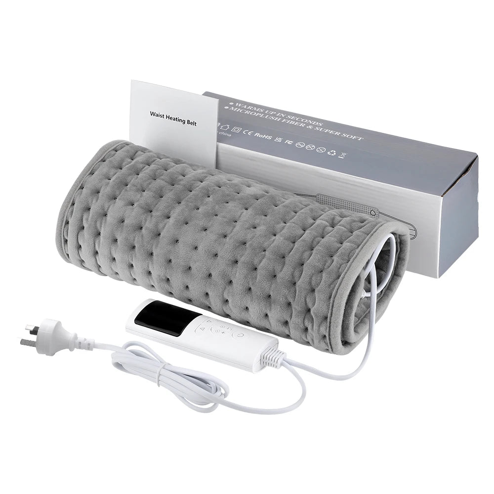 Electric Heating Pad with Waist Belt for Pain Relief and Warmth - 17