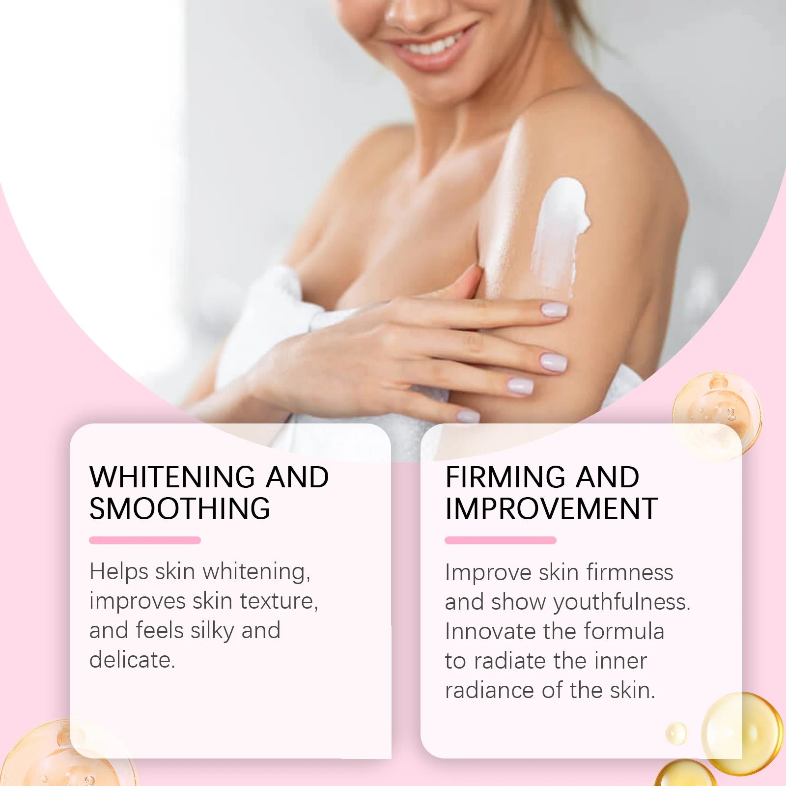Brightening Arbutin Body Lotion for Hydrated and Even Skin Tone - 3