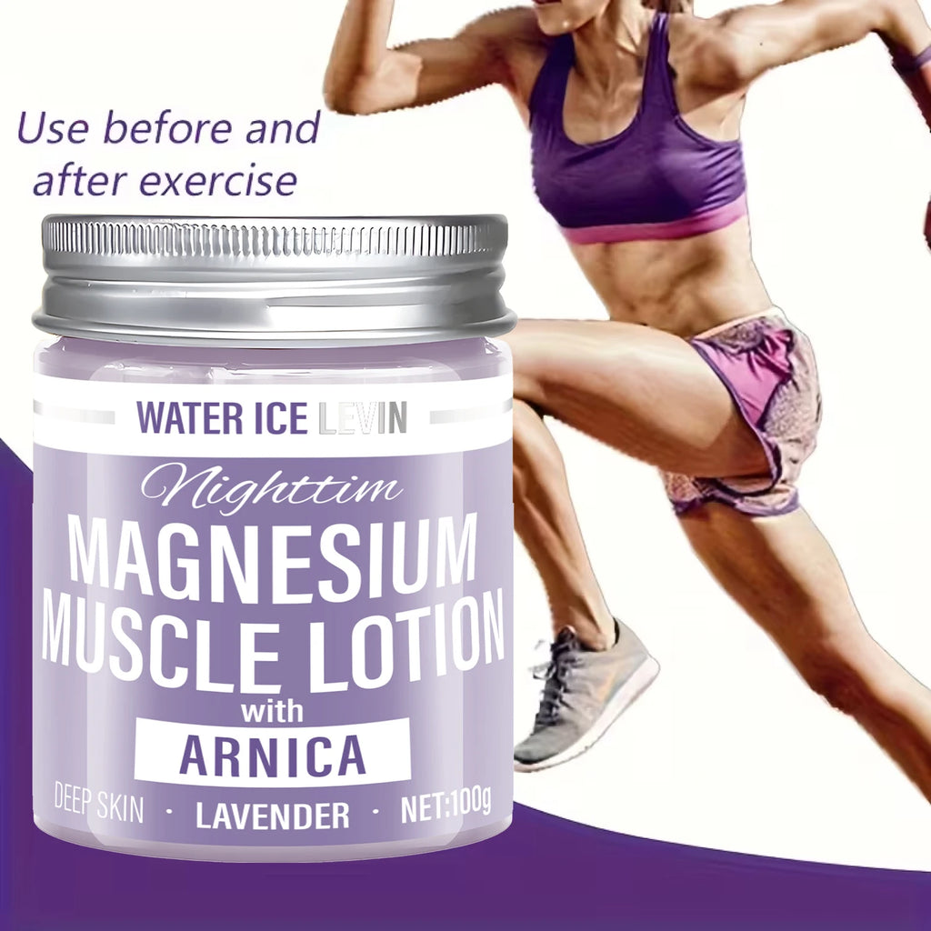 Magnesium Muscle Recovery Lotion with Hyaluronic Acid & Lavender 100g