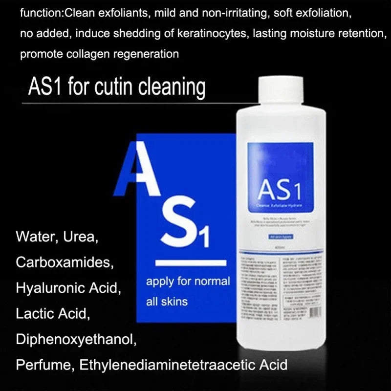 Aqua Peeling Solution Set AS1 SA2 AO3 for Hydra Dermabrasion Facial - 5