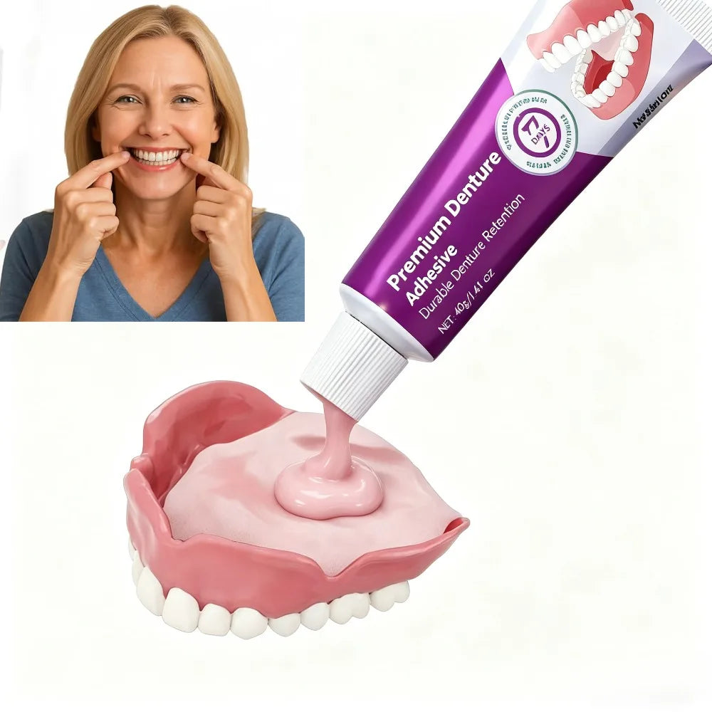 Long-Lasting Denture Adhesive Cream for Secure Hold - 2
