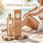 SPF 45 Coconut Glowing Body Oil Sun Protection