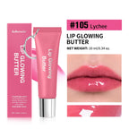 Hydrating Lip Gloss with Keychain for On-the-Go Shine