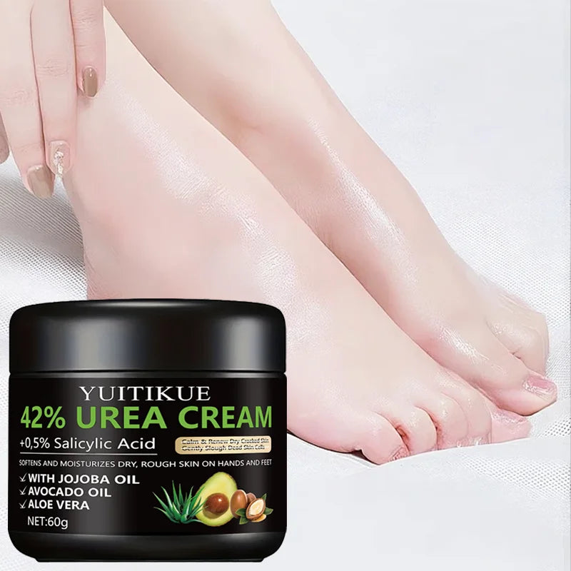42% Urea Foot Cream Moisturizing Repair for Cracked Heels and Dry Skin - 7