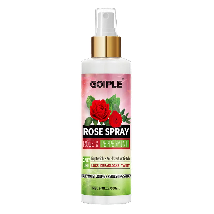 Goiple Rose Peppermint Hair Spray Anti Frizz Scalp Treatment for Locs