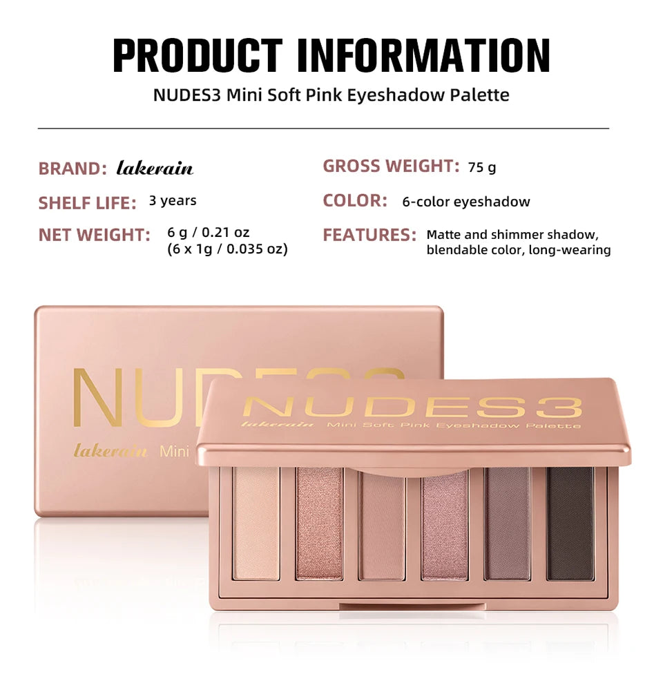 Matte and Shimmer Eyeshadow Palette