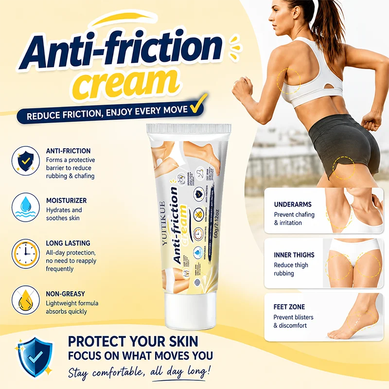 YUITIKUE Anti Chafing Cream Skin Protection Balm for Sports and Running - 12