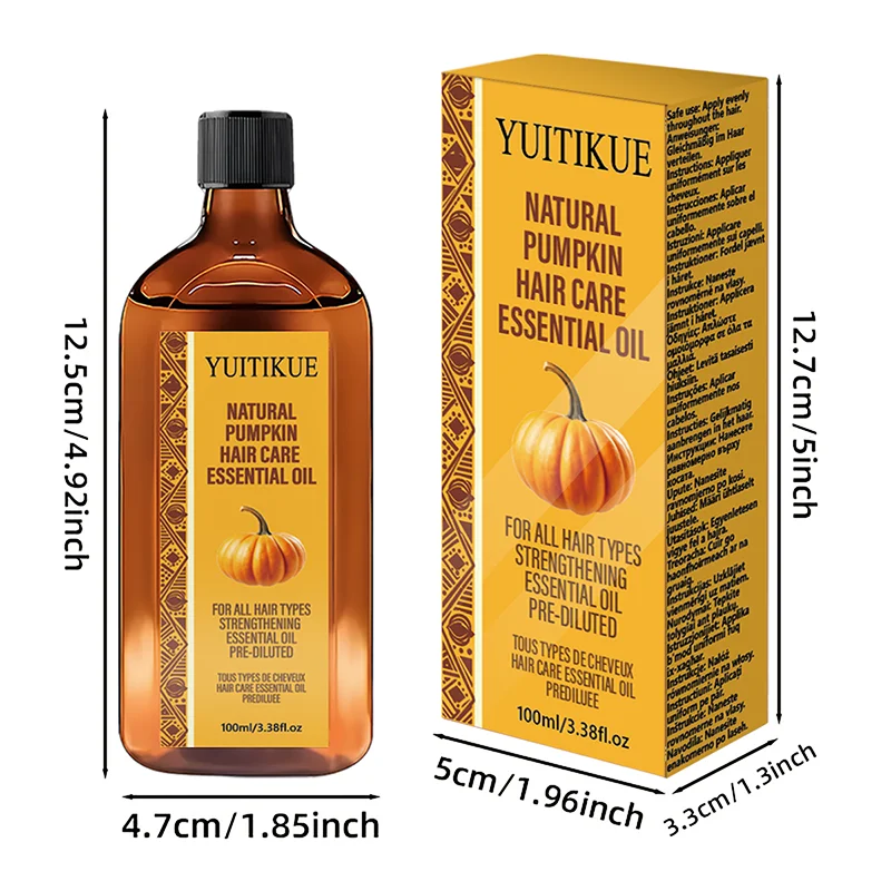 Pumpkin Seed Hair Care Essential Oil 100ml Conditioner Treatment - 14