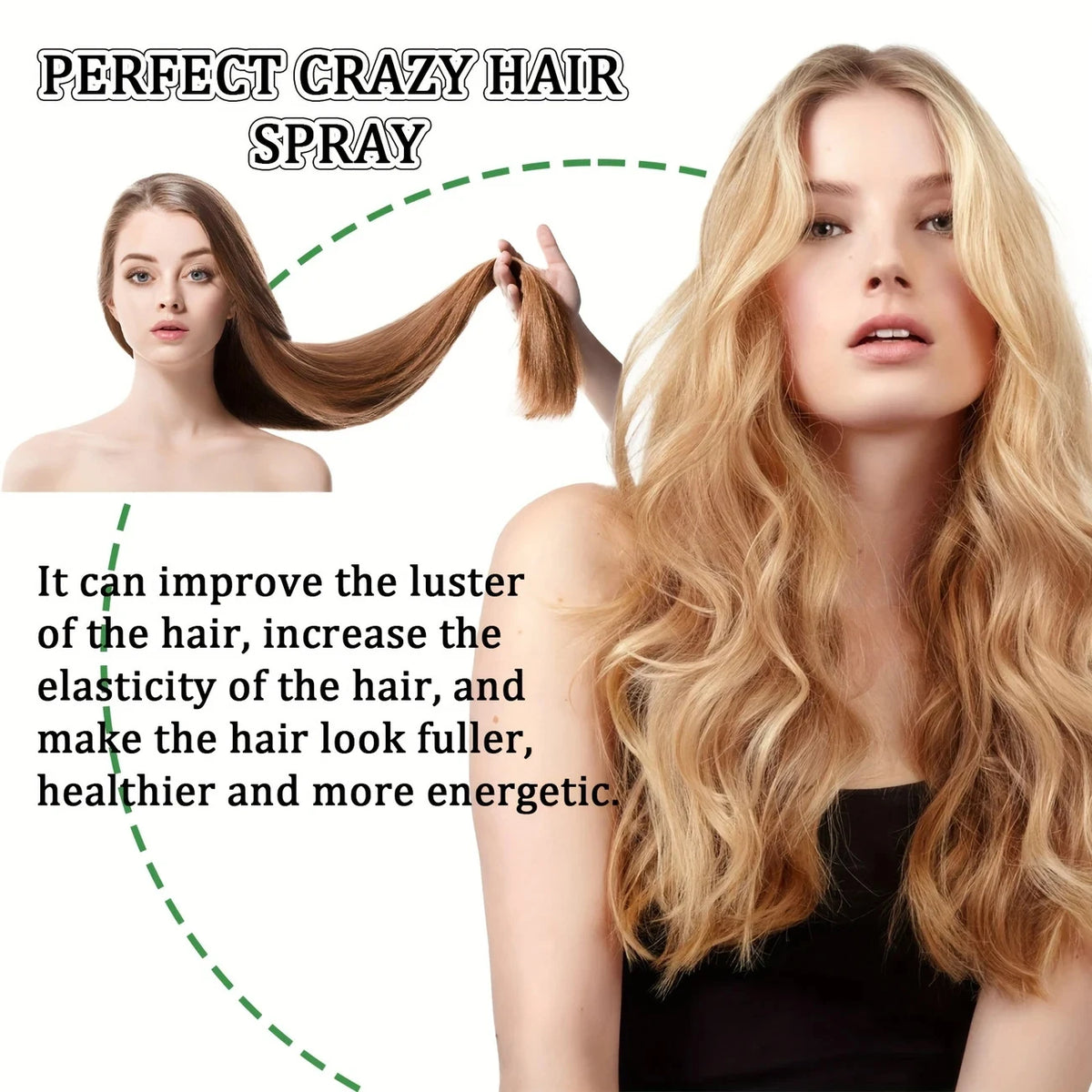 Water Ice Levin Volumizing Hair Spray Texturizing Styling Mist 100ml