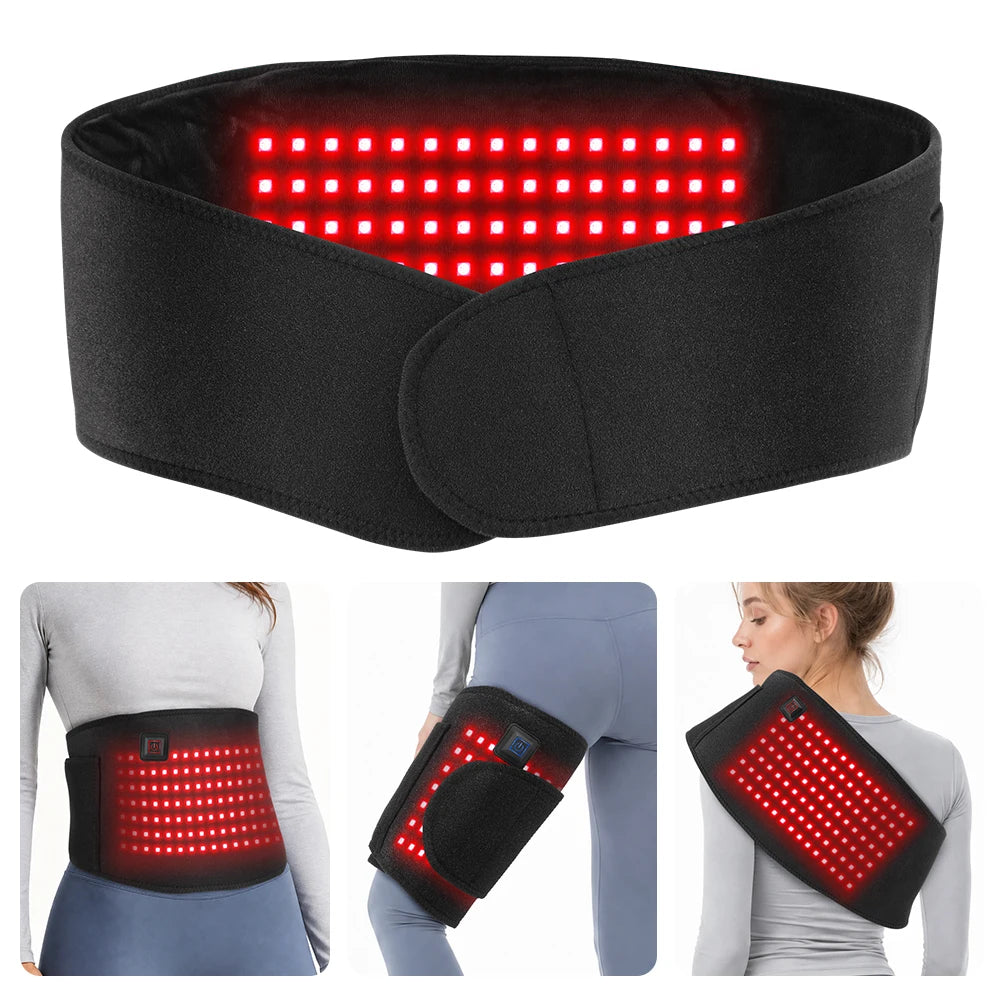 Red Light Therapy Heating Belt for Pain Relief