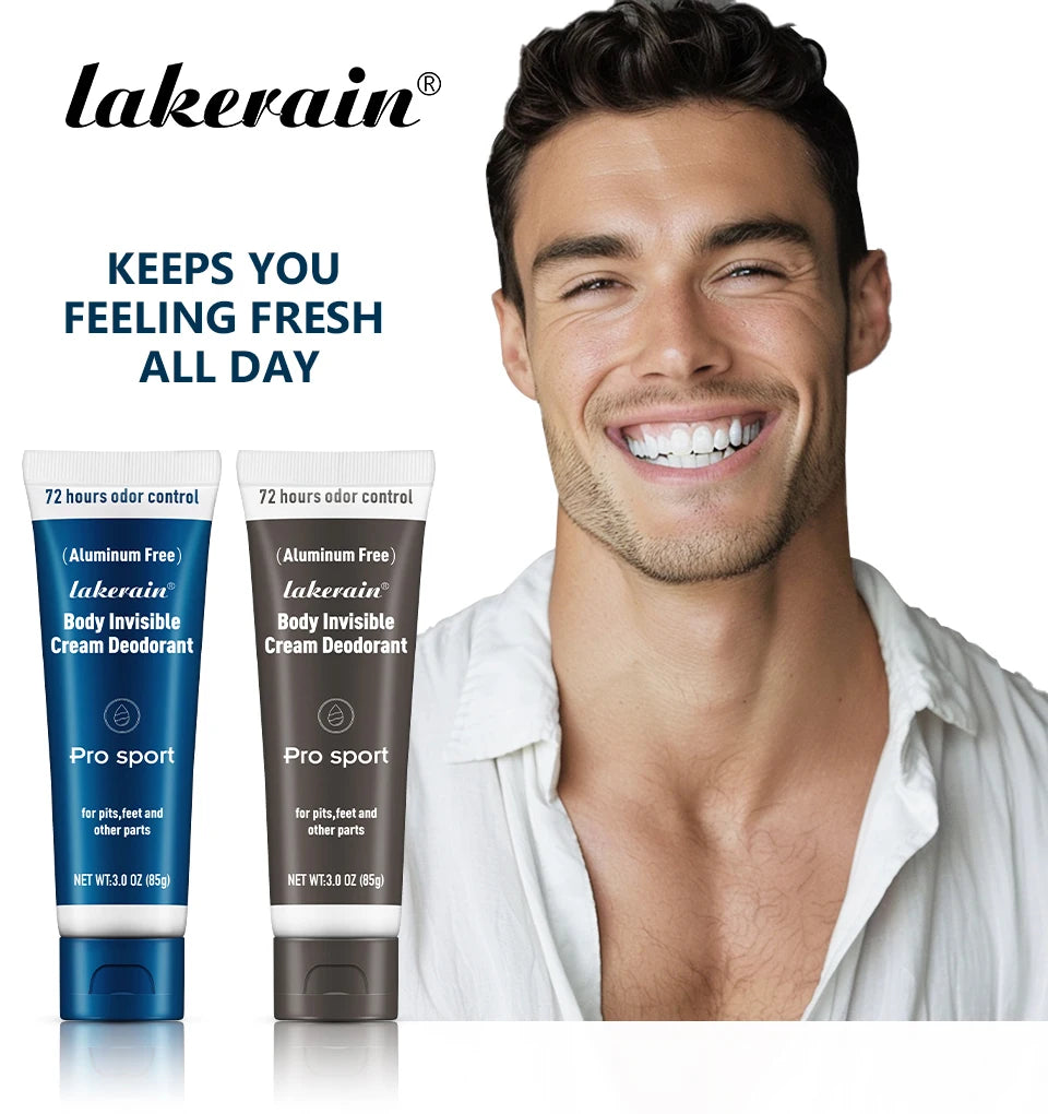 All-Day Invisible Body Deodorant Cream for Odor Control - 7