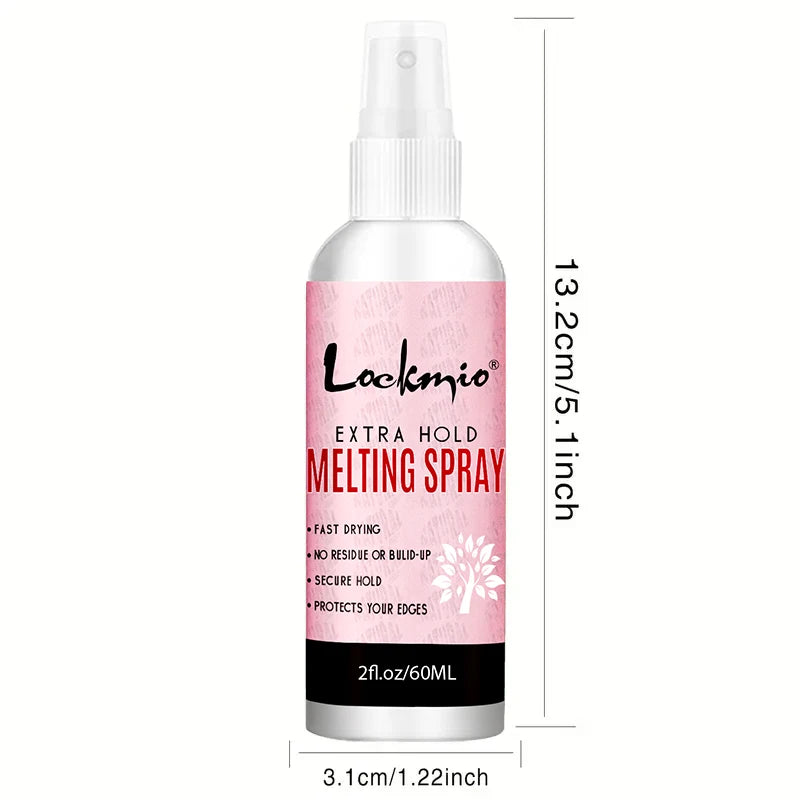 60ml Melting Spray for Lace Front Wigs with Long Lasting Secure Hold