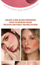 Waterproof Powder Blusher Natural Long Lasting Face Blush