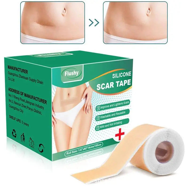 Silicone Scar Removal Tape for Surgery and Burn Scars